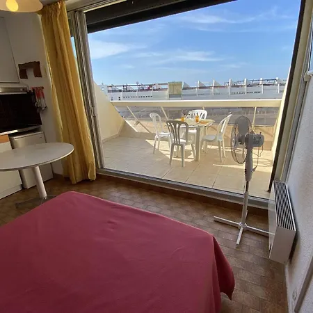 4 Pers, Terrasse, Parking, Cap D'agde Naturiste - Fr-1-249a-42 아파트 아그